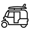 Surf-Board Rack